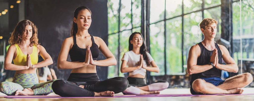 Ontspanning met yoga