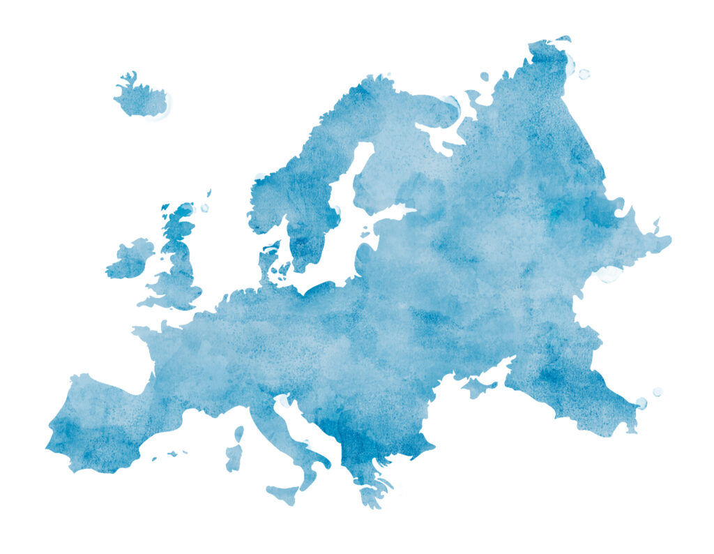carte de l'Europe